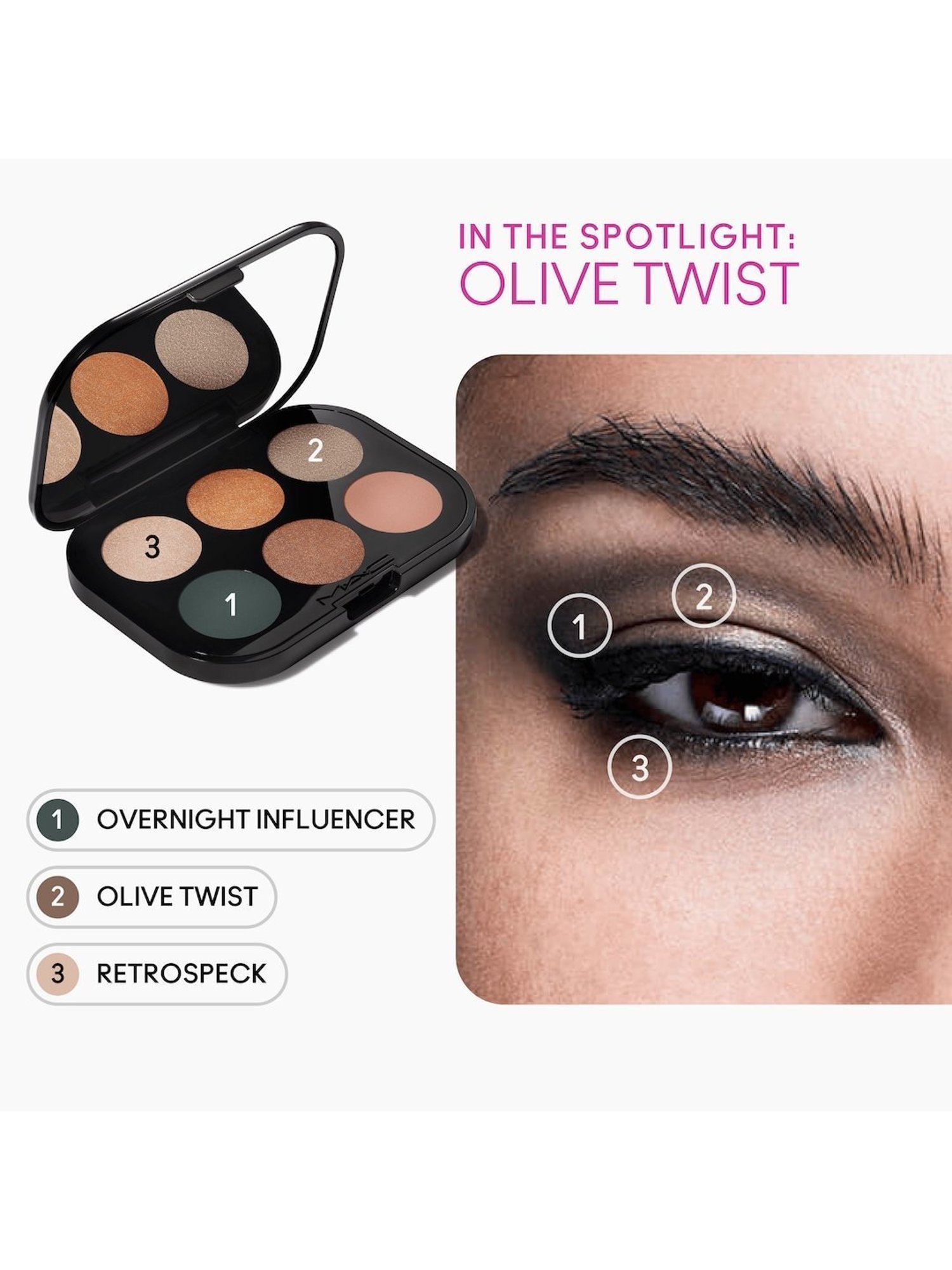 BH Cosmetics 7 Color Shadow Palette Citrine for November - 9 gm