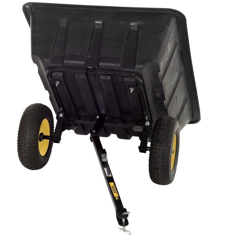 Polar Trailer LG10 Outdoor Yard Lawn and Garden 10 Cu Ft Heavy Duty Utility Cart