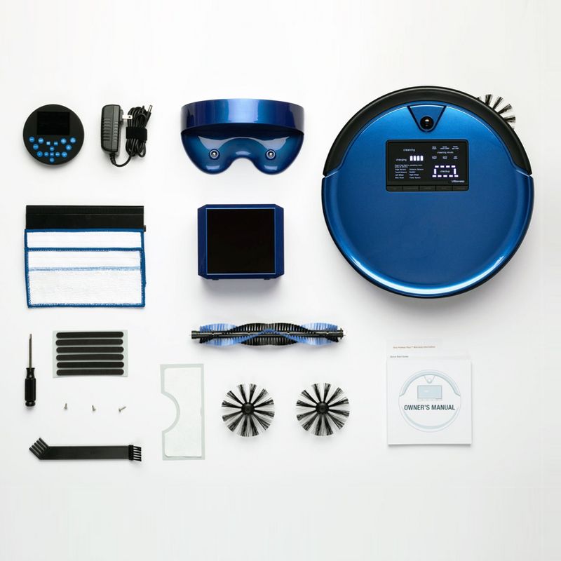 bObsweep PetHair Plus Robot Vacuum Cleaner and Mop - Blue