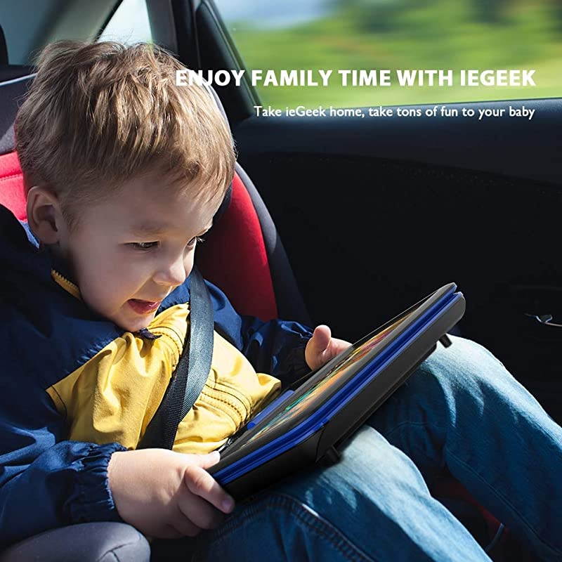 Hard Carrying Travel Storage Case, for DBPOWER 10.5" Portable DVD Player (Black-New Version)