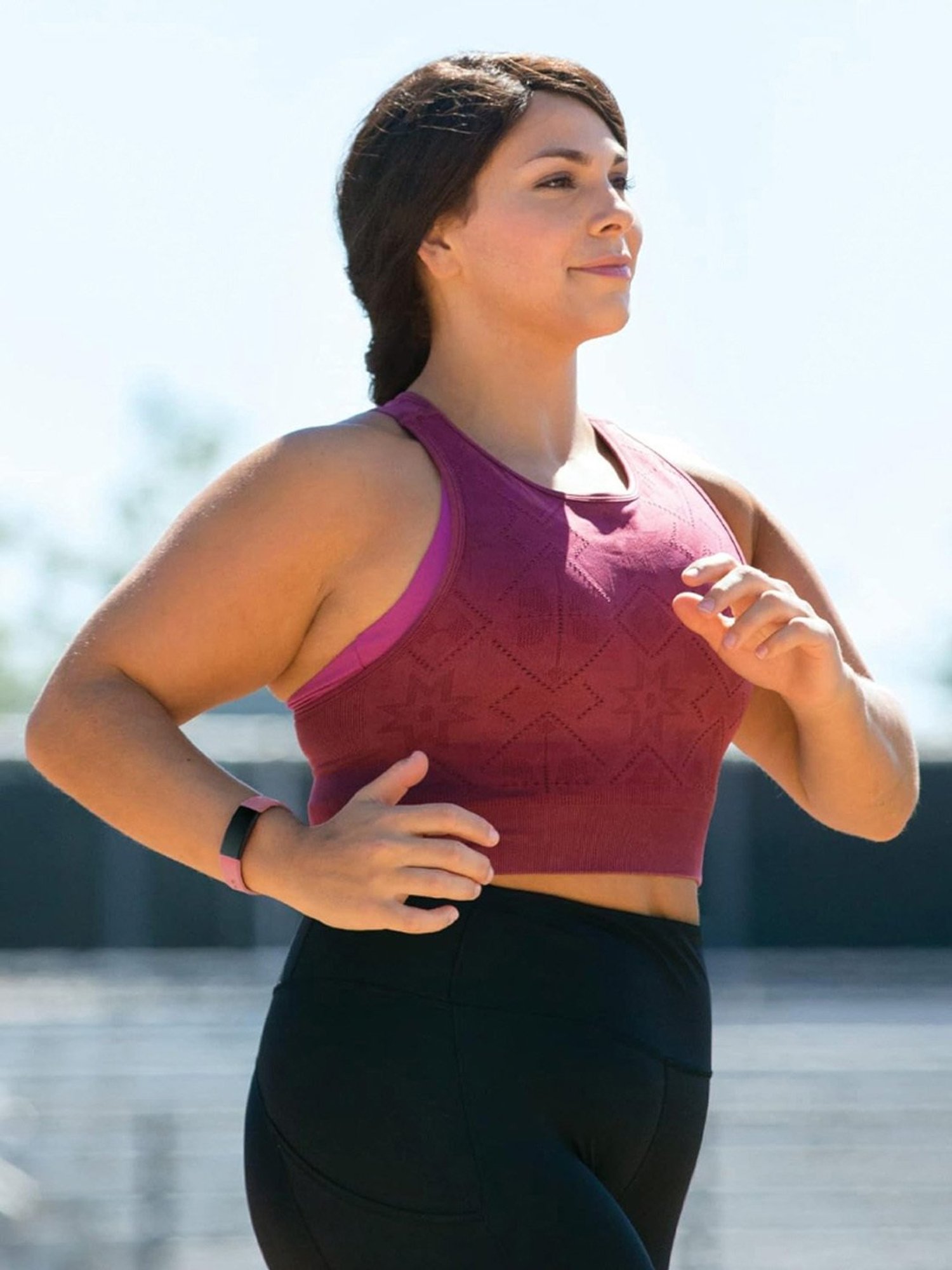 Fitbit Inspire 2 Health & Fitness Tracker (Desert Rose)