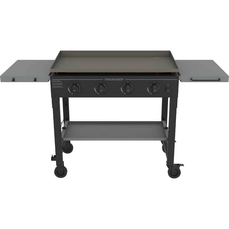 Megamaster 4-Burner Griddle Grill with Stainless Steel Spatula 720-0786FSP