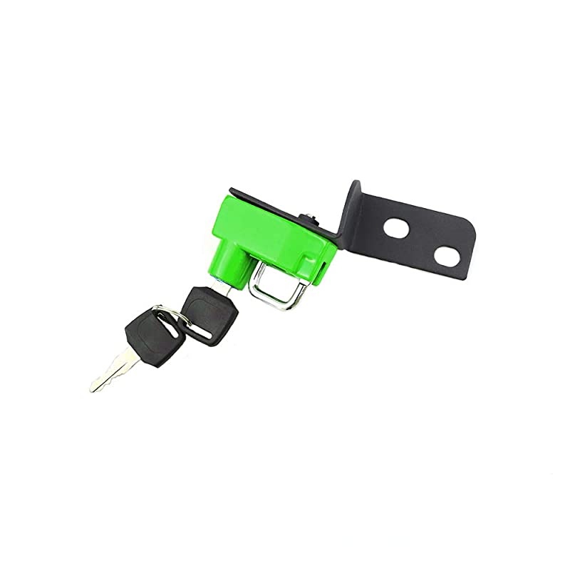 Helmet Lock Anti-Theft Helmet Security Lock Compatible with 125 2012-2016 200 2013-2016 390 2014-2016 250 2015-2016-Green