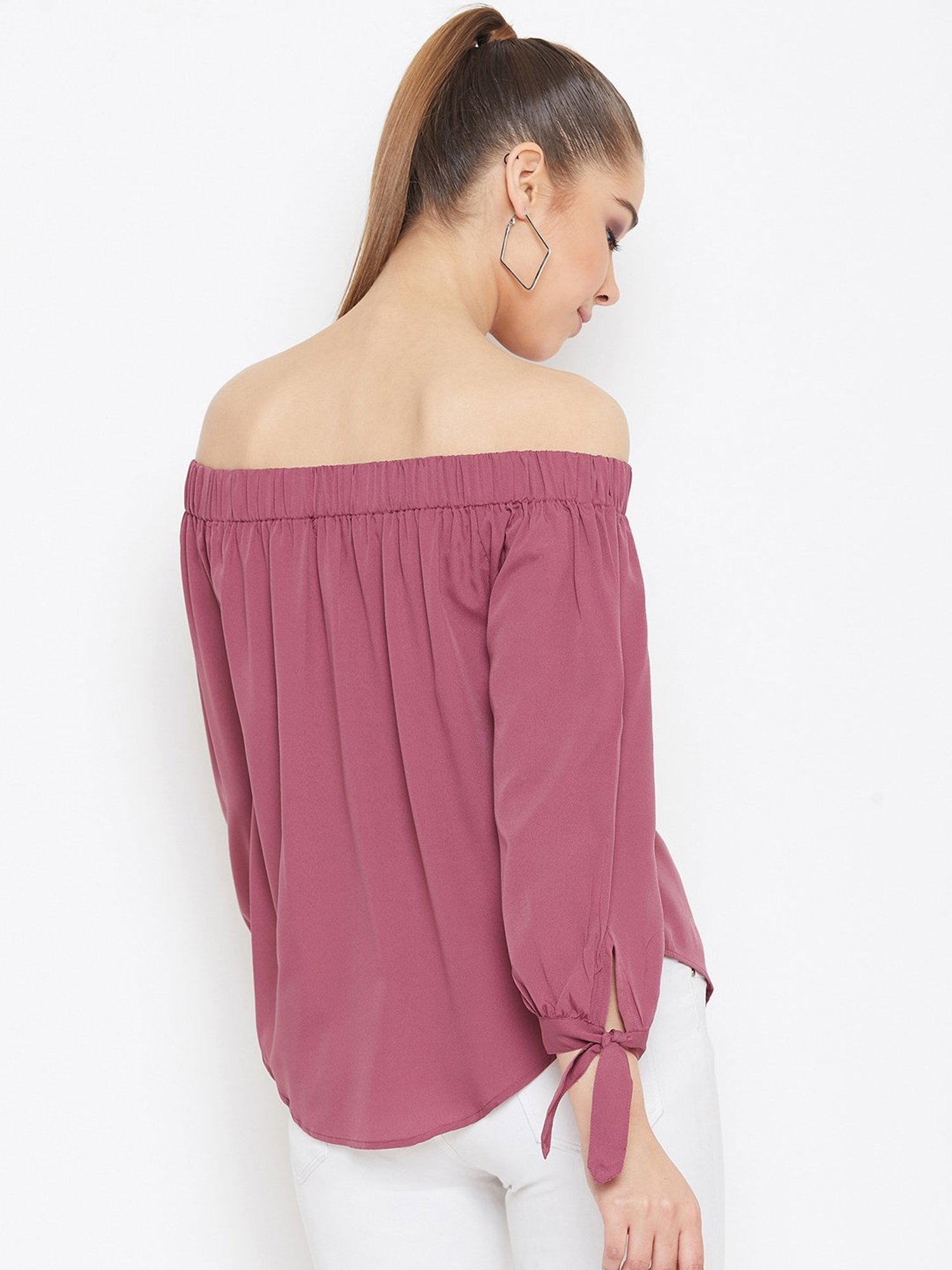 PURYS Pink Relaxed Fit Top
