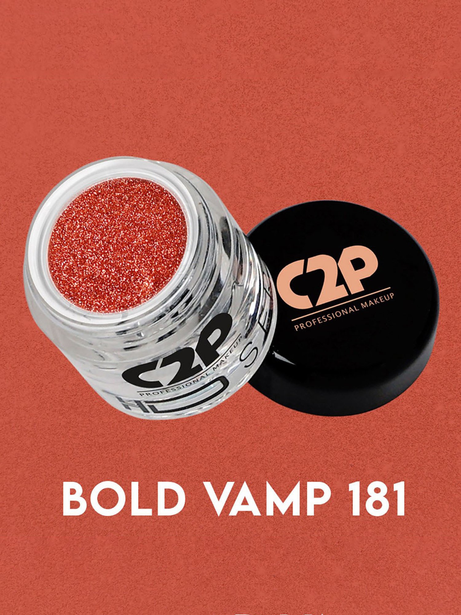 C2P PROFESSIONAL MAKEUP HD Loose Precious Pigments Eyeshadow Bold Vamp 181 - 2 gm