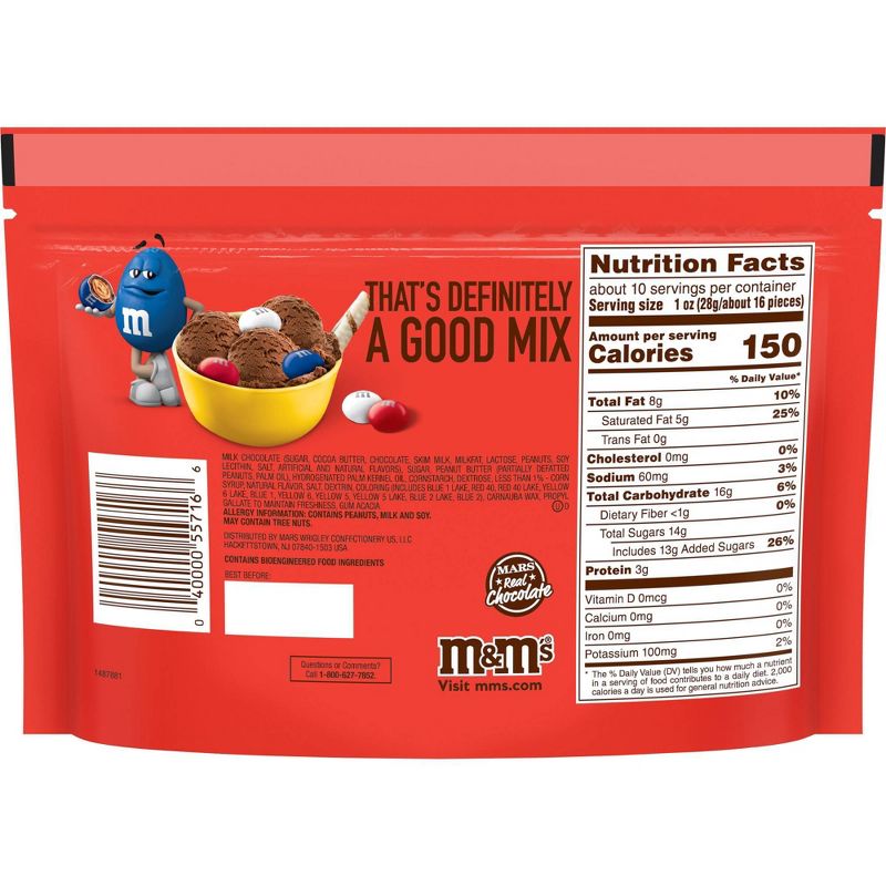 M&M's Red, White & Blue Peanut Butter Sharing - 9.6oz