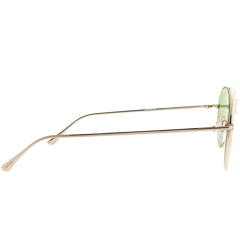 Tom Ford Ace TF 551 28N Unisex Aviator Sunglasses Shiny Rose Gold 55mm