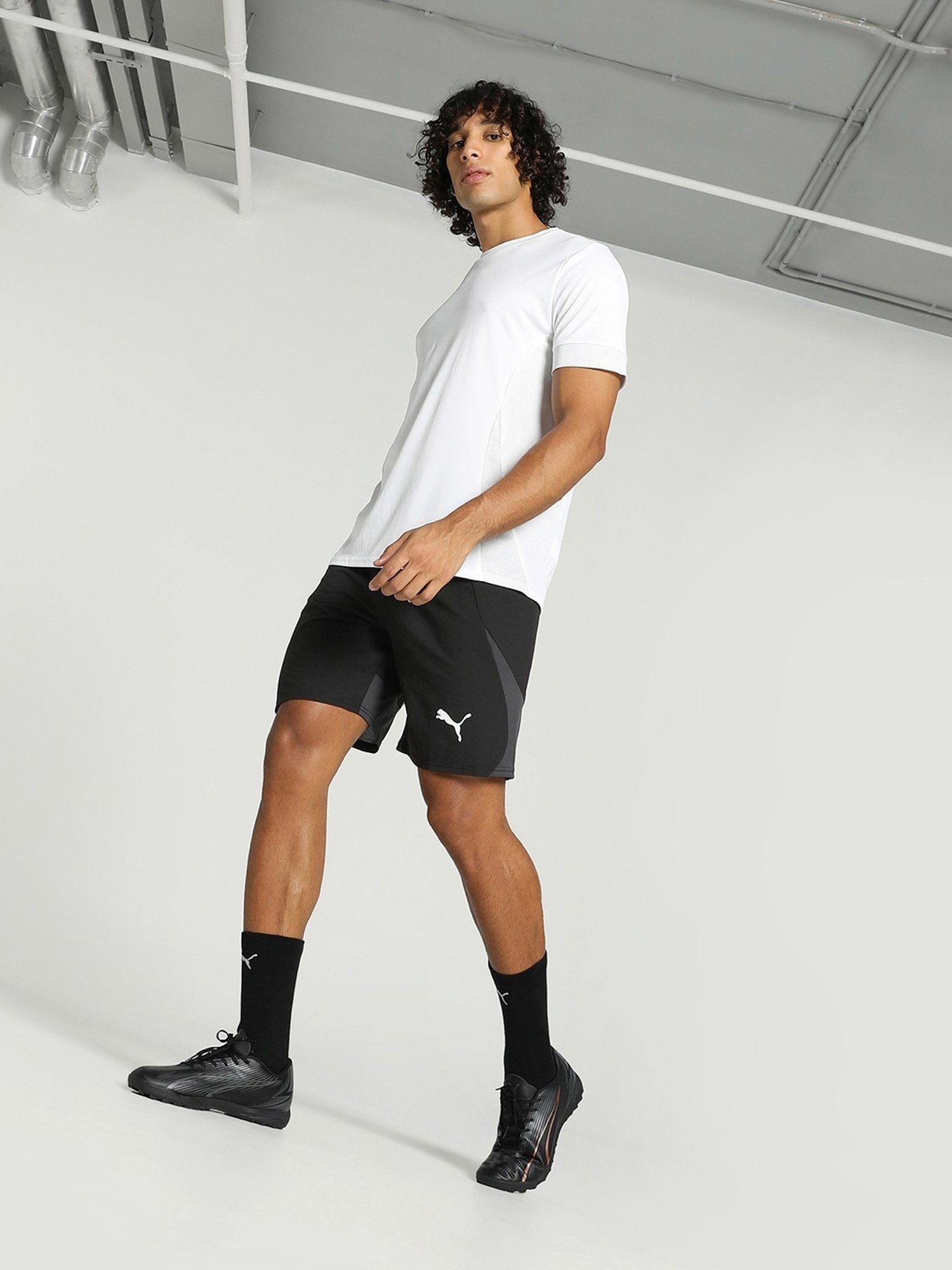 Puma teamGOAL Matchday Football White Regular Fit Jersey