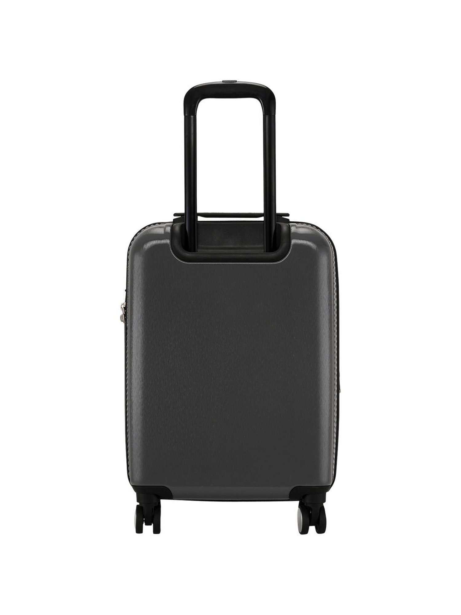 CALVIN KLEIN FLY CONTROL Grey 8 wheels Small Hard Cabin Trolley Bag