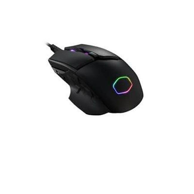 Cooler Master MasterMouse MM530 Ergonomic Gaming Mouse with Precision 12000 DPI Sensor and Durable PBT Buttons w/ Omron Switches
