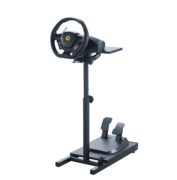 Pro Racer Steering Wheel Stand for use with Thrustmaster, XBox One, Logitech, PS4