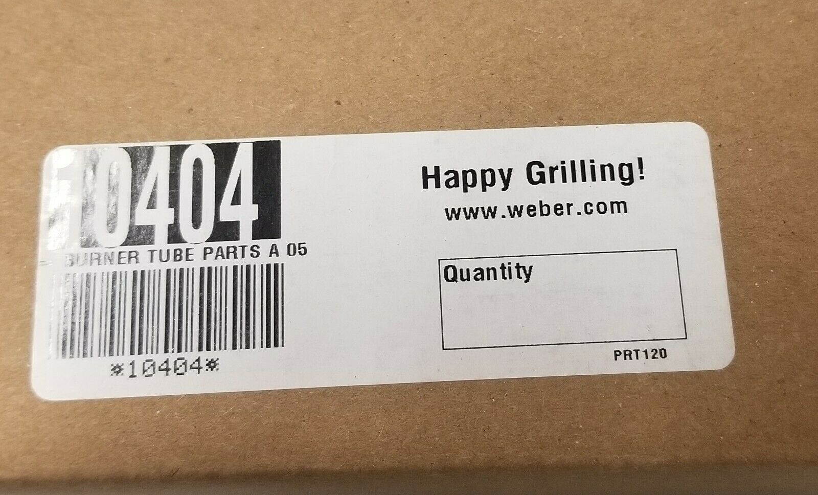 Weber OEM Genesis Spirit Grill Burner Tube Set - 10404