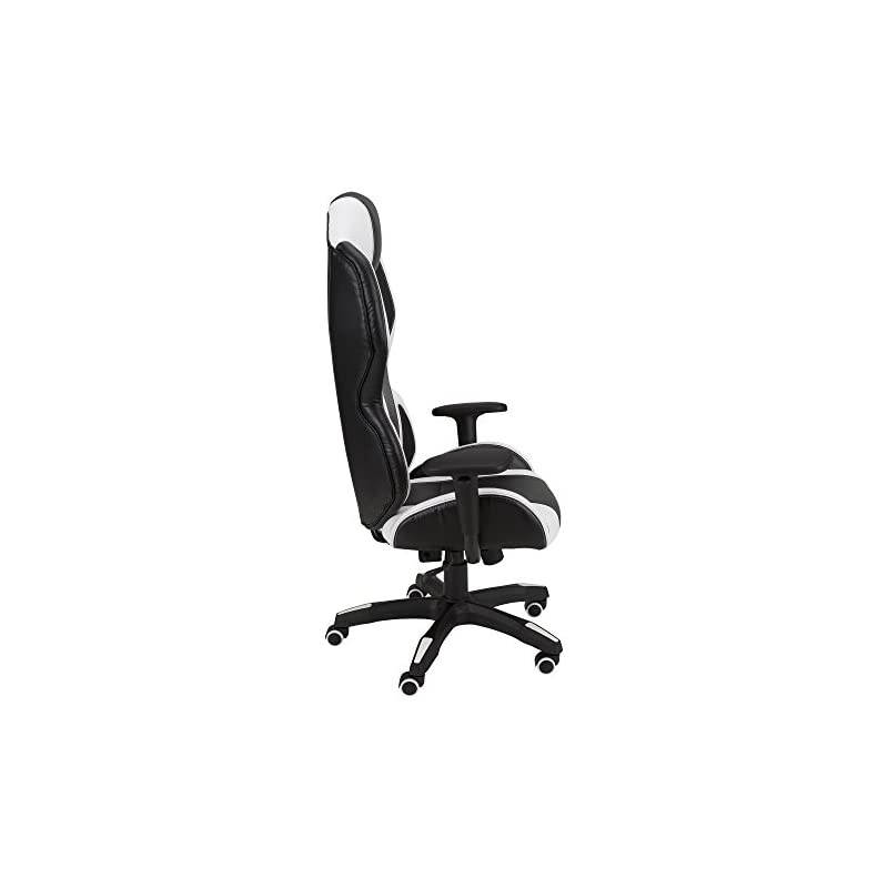 A.I. - High-Back Gaming Chair by  F.C, White/Black