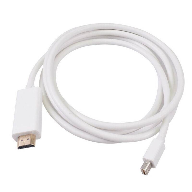 Mini DP to HDMI 6 ft. Mini DP DisplayPort to HDMI Adapter Cable, Black