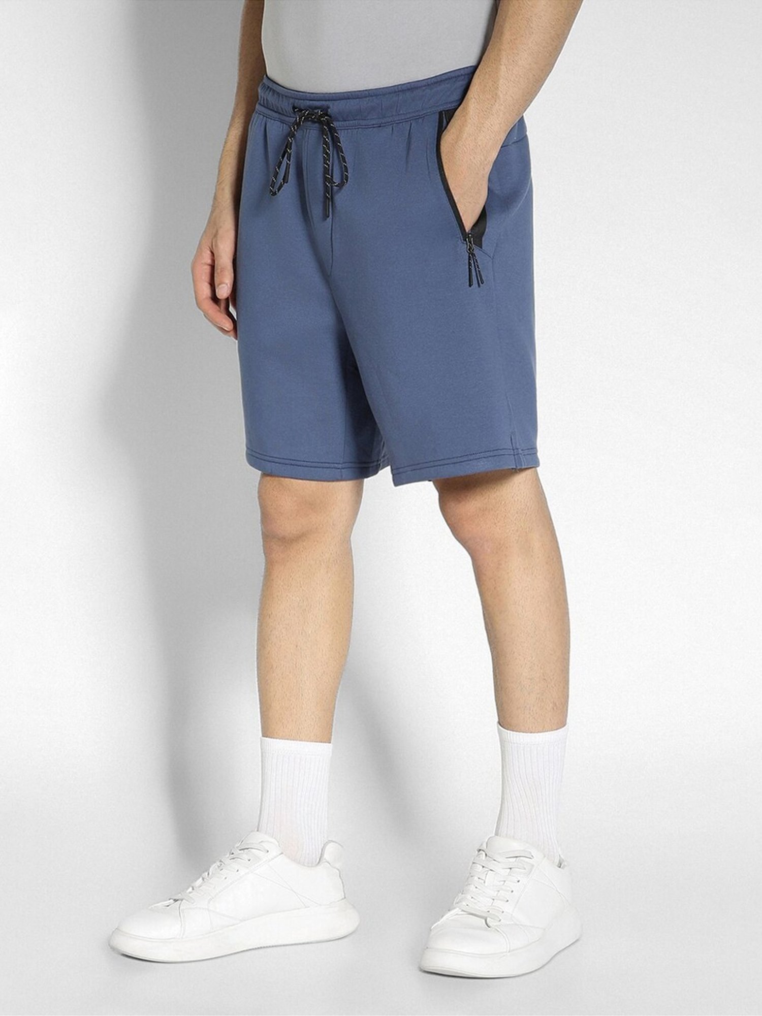 American Eagle Blue Regular Fit Shorts