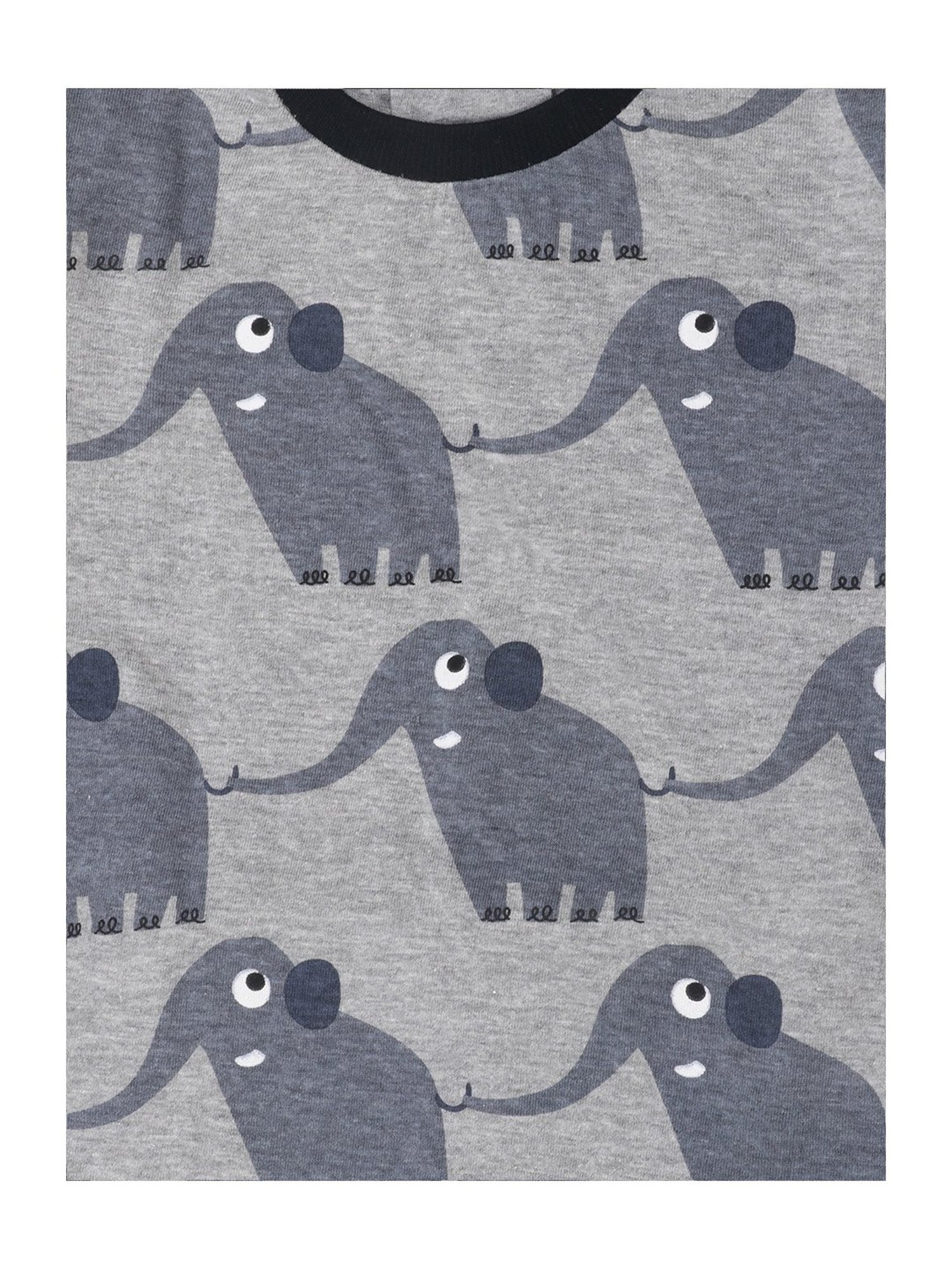 Lazy Shark Boys Grey Printed T-Shirt with Pants
