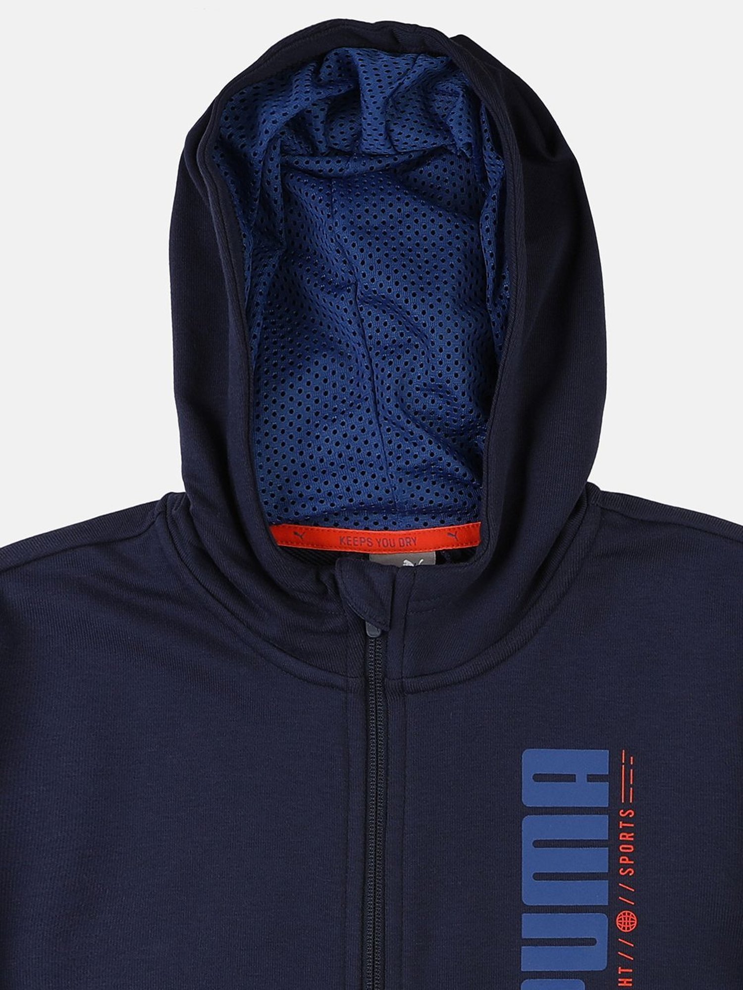 Puma Kids Active Sports Peacoat Printed Jacket