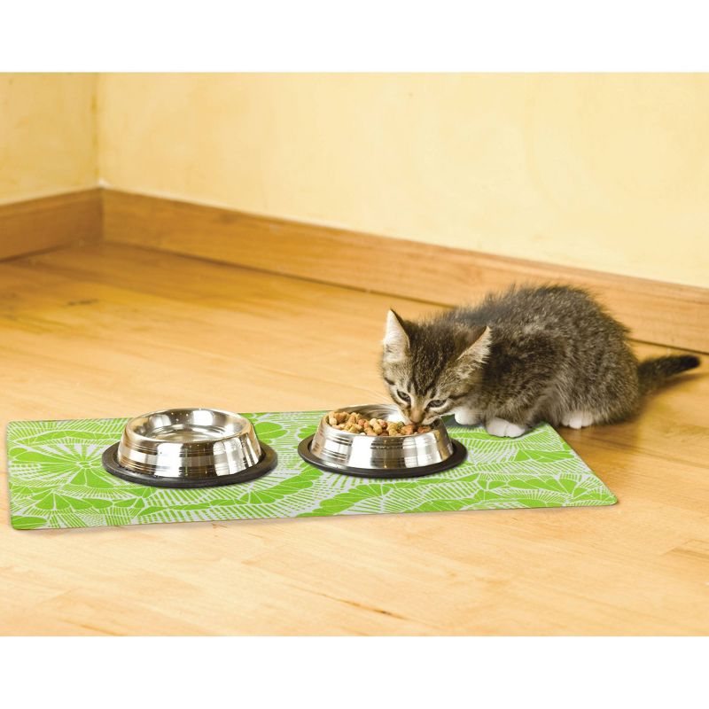 Drymate Dog and Cat Feeding Placemat - Surf Green