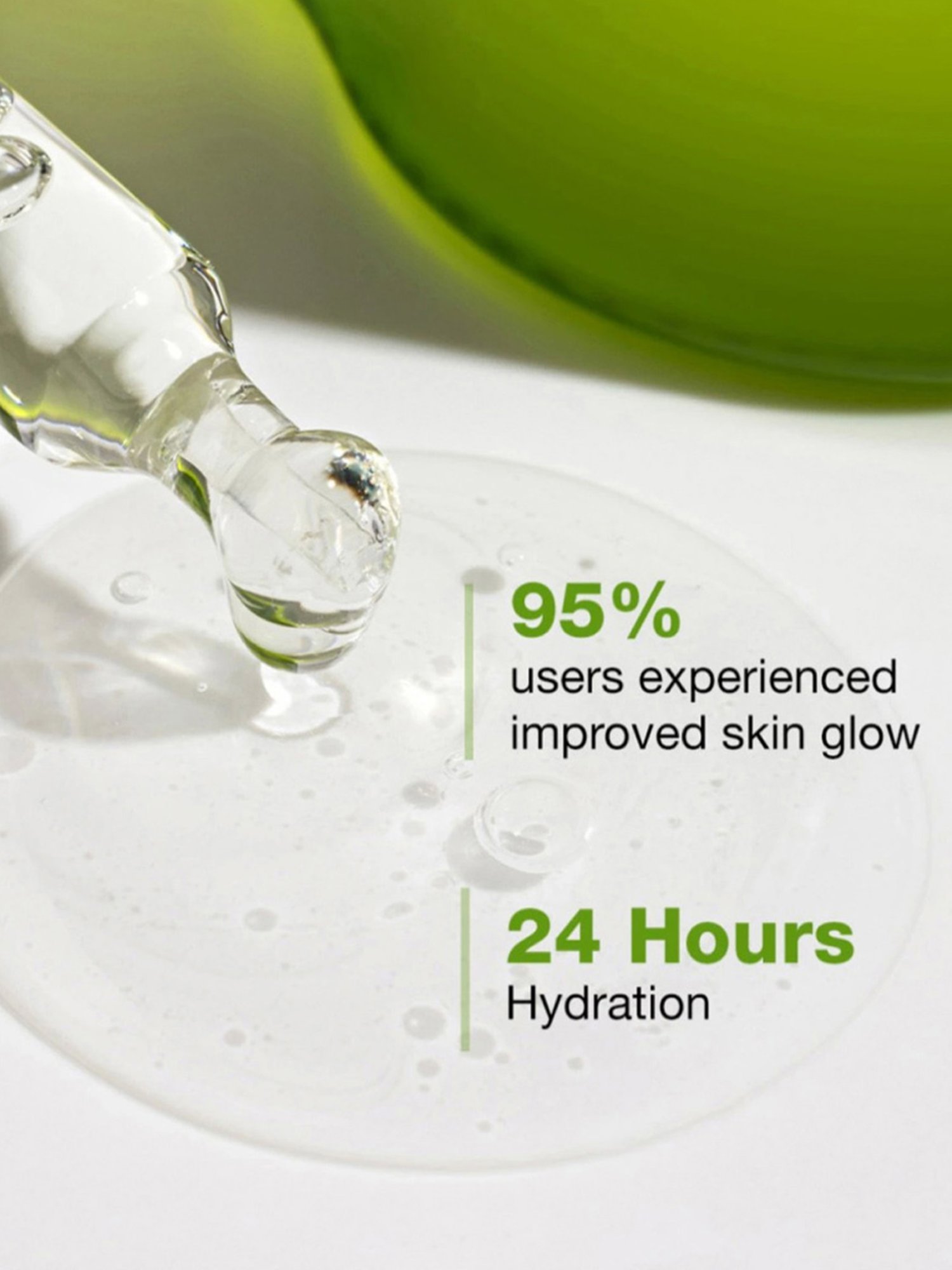 mCaffeine Green Tea Face Serum with Vitamin C-15% - 3 ml