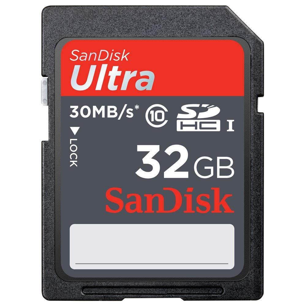 SanDisk Class 10 Ultra SD 32GB Memory Card (SDSDU-032G-A11)