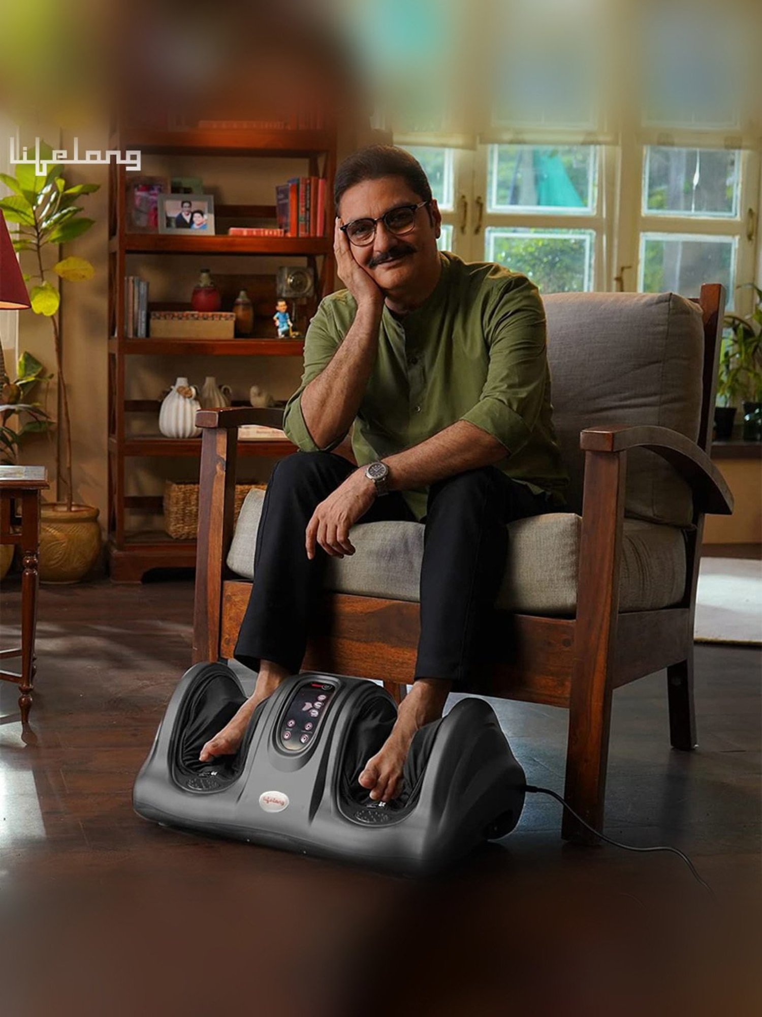 Lifelong LLM360 Foot Massager (Matte Grey)