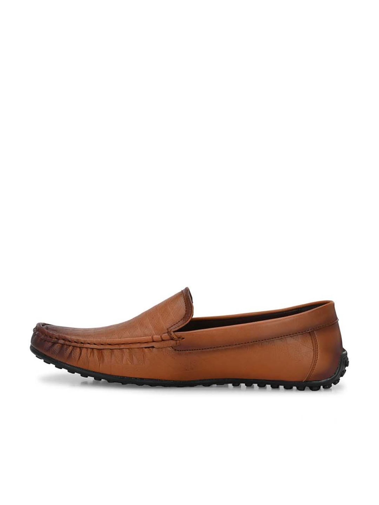 Eego Italy Men's Tan Casual Loafers