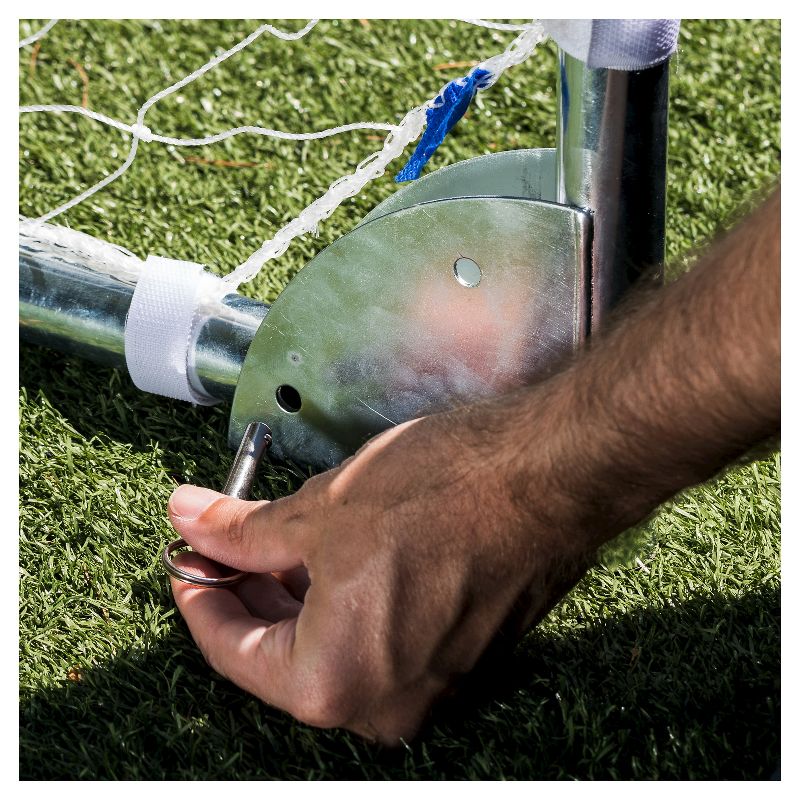 Franklin Sports 4' x 6' Galvanized Steel Folding Goal