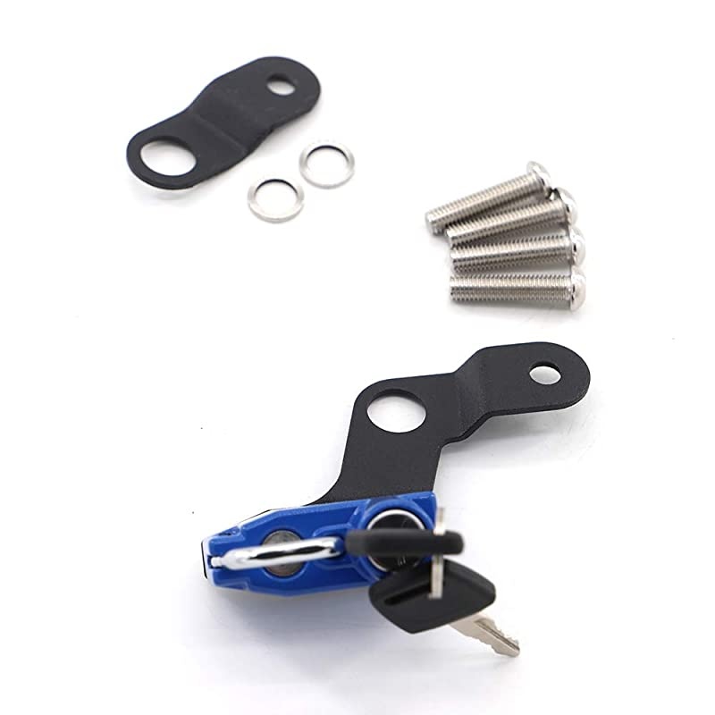 Helmet Lock Anti-Theft For Suzuki GSX1300R Hayabusa 2008 and later - Blue