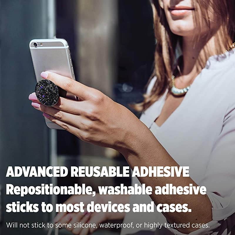 Collapsible Grip & Stand for Phones and Tablets - Sparkle Party Multi