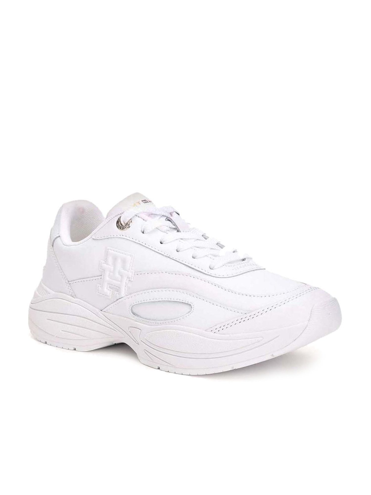 Tommy Hilfiger Women's White Casual Sneakers