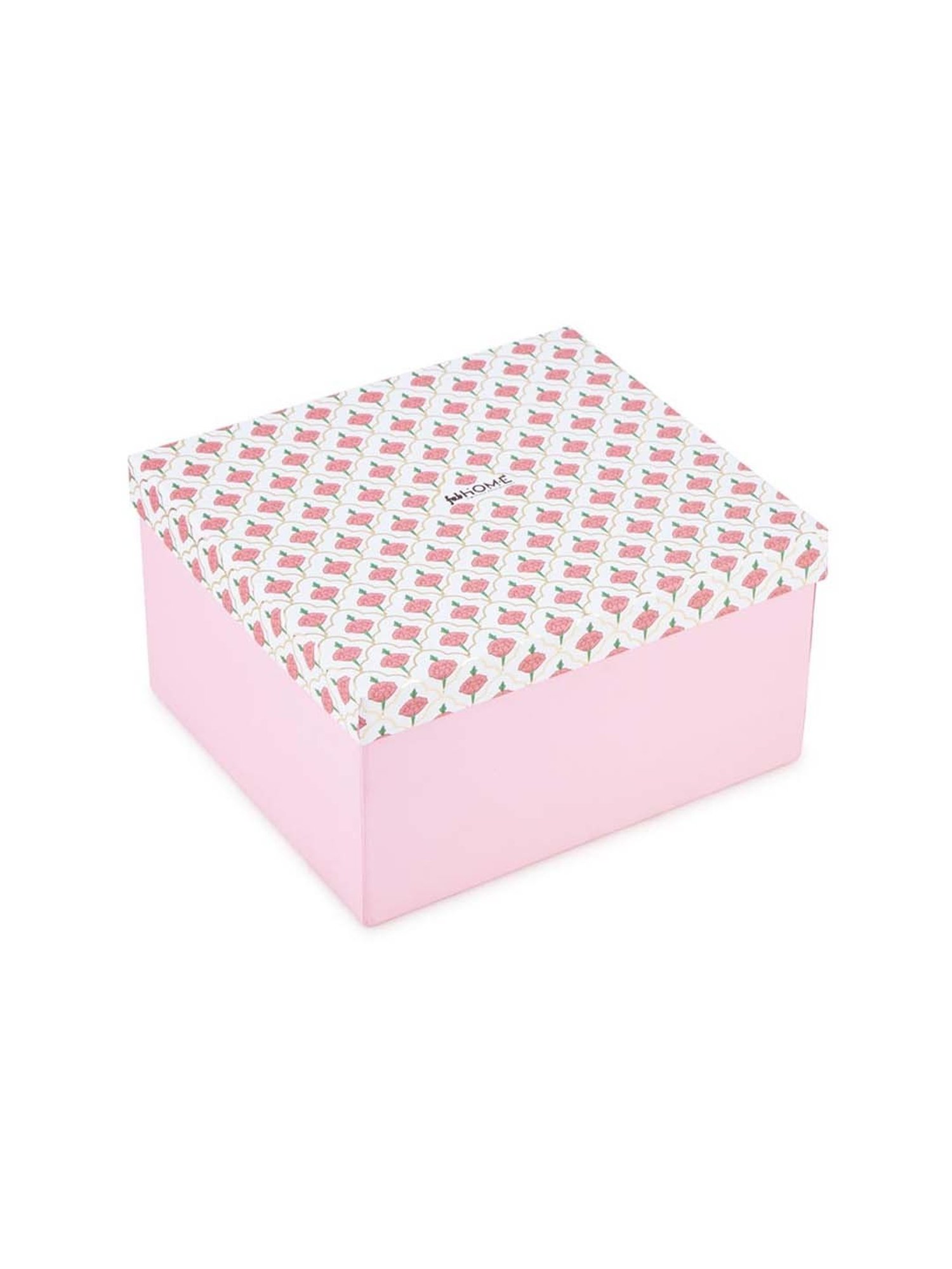 Fabindia Home Taraash Pink Glass Dessert Bowls (0.12 L) - Set of 4