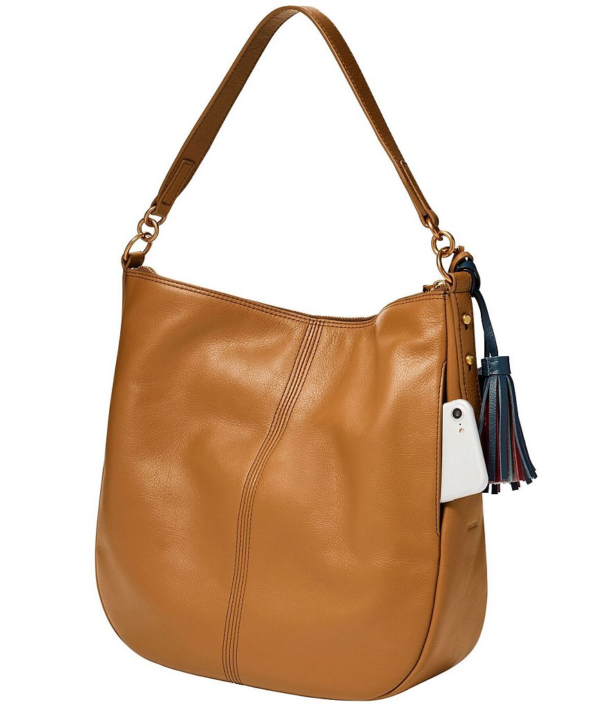 Calvin Klein Ivy Linen Python Hobo Bag