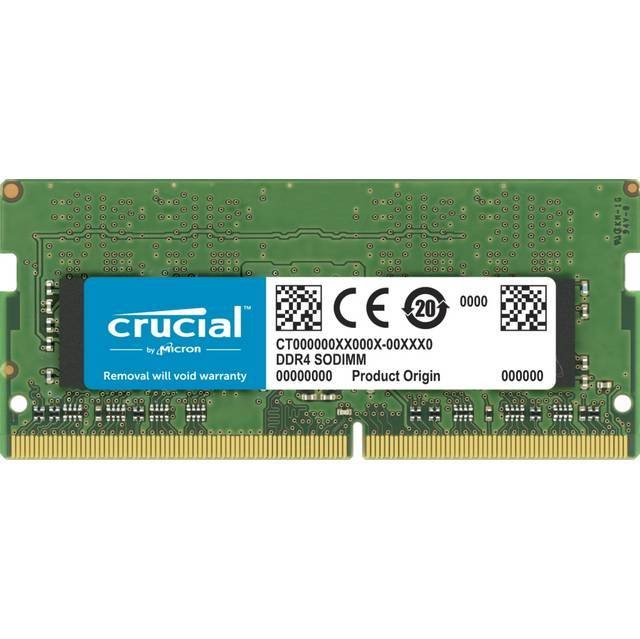 Crucial 32GB Single DDR4 3200 MT/s CL22 SODIMM 260-Pin Memory - CT32G4SFD832A