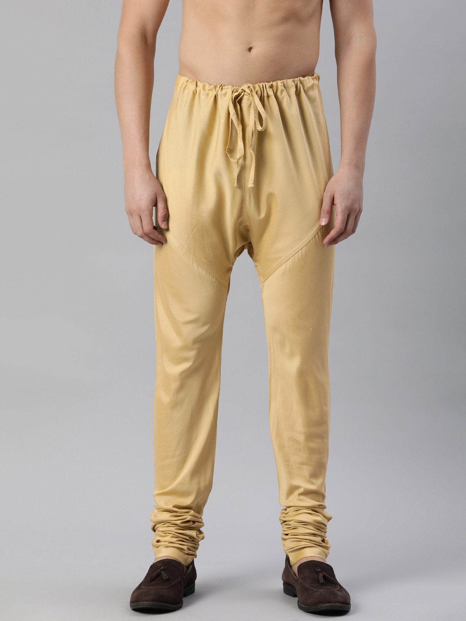 Manthan Fawn Regular Fit Churidars