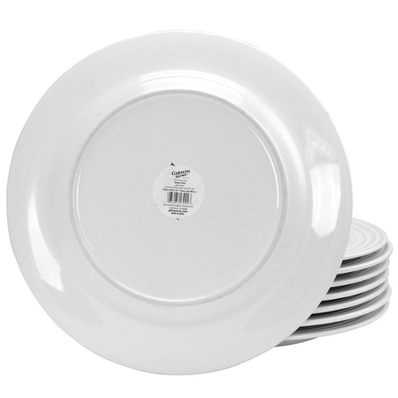 Square Melamine Polka Dot Dinner Plate 10.5" Gray Mist - Room Essentials™