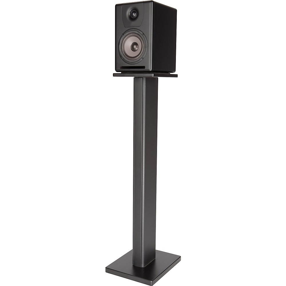 DR Pro DRPRO SMS1BK Wood Studio Monitor Stand (Pair) BLACK