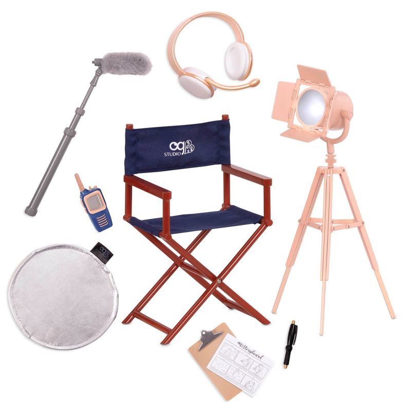 Our Generation Set the Scene Movie Accessory Set for 18" Dolls
