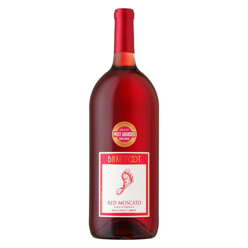 Barefoot Red Moscato Wine - 1.5L Bottle