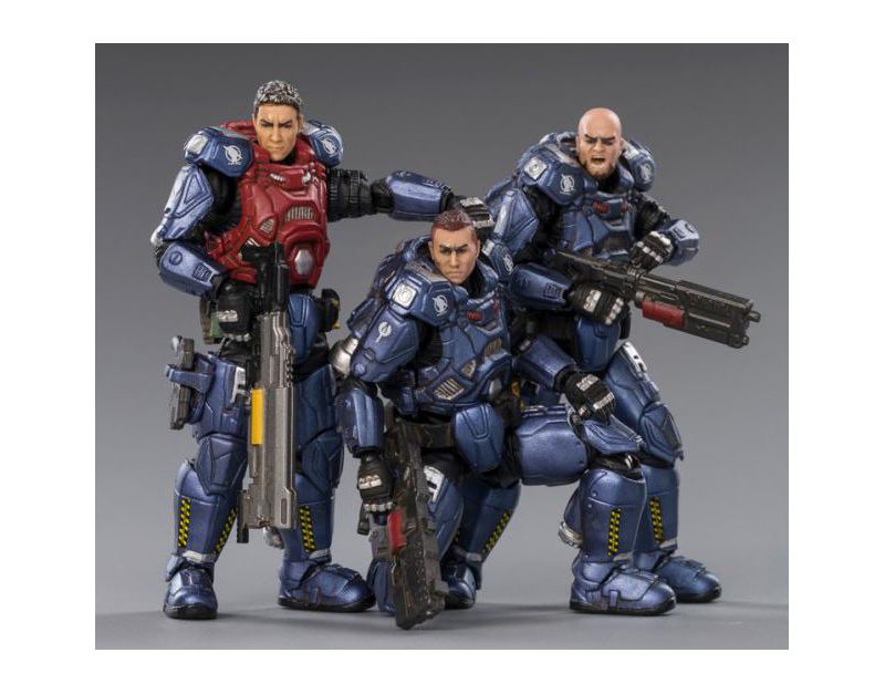 Starhawk 03st Legion Interstellar Set of 3 | Joy Toy War Stars Action figures