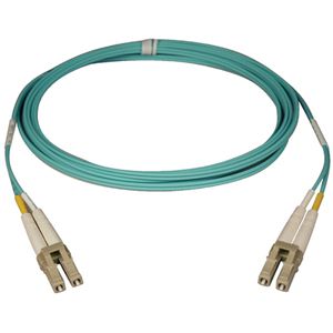 Fiber Optic Cable LC-LC 9/125 Duplex Single-Mode Fiber Cable Yellow 5 meters