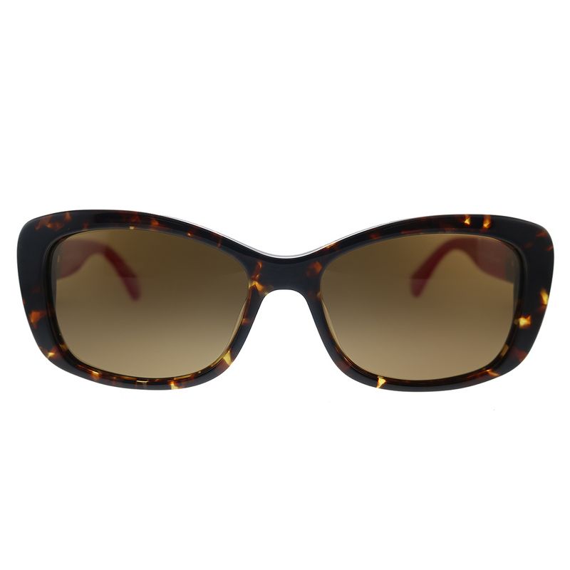 Kate Spade KS Claretta/P/S 0T4 Womens Rectangle Polarized Sunglasses Havana Pink 53mm