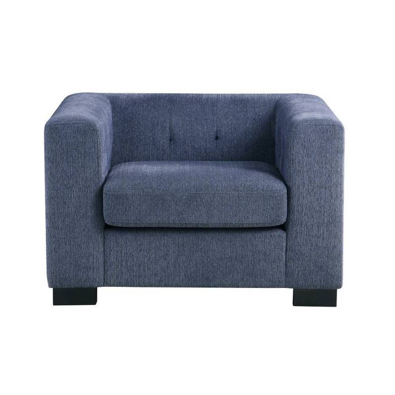 Seto Club Chair Blue - Chic Home Design
