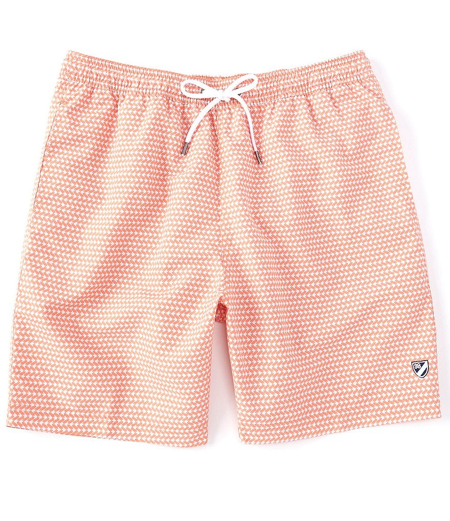 Cremieux Fish Multi Print Swim Trunk