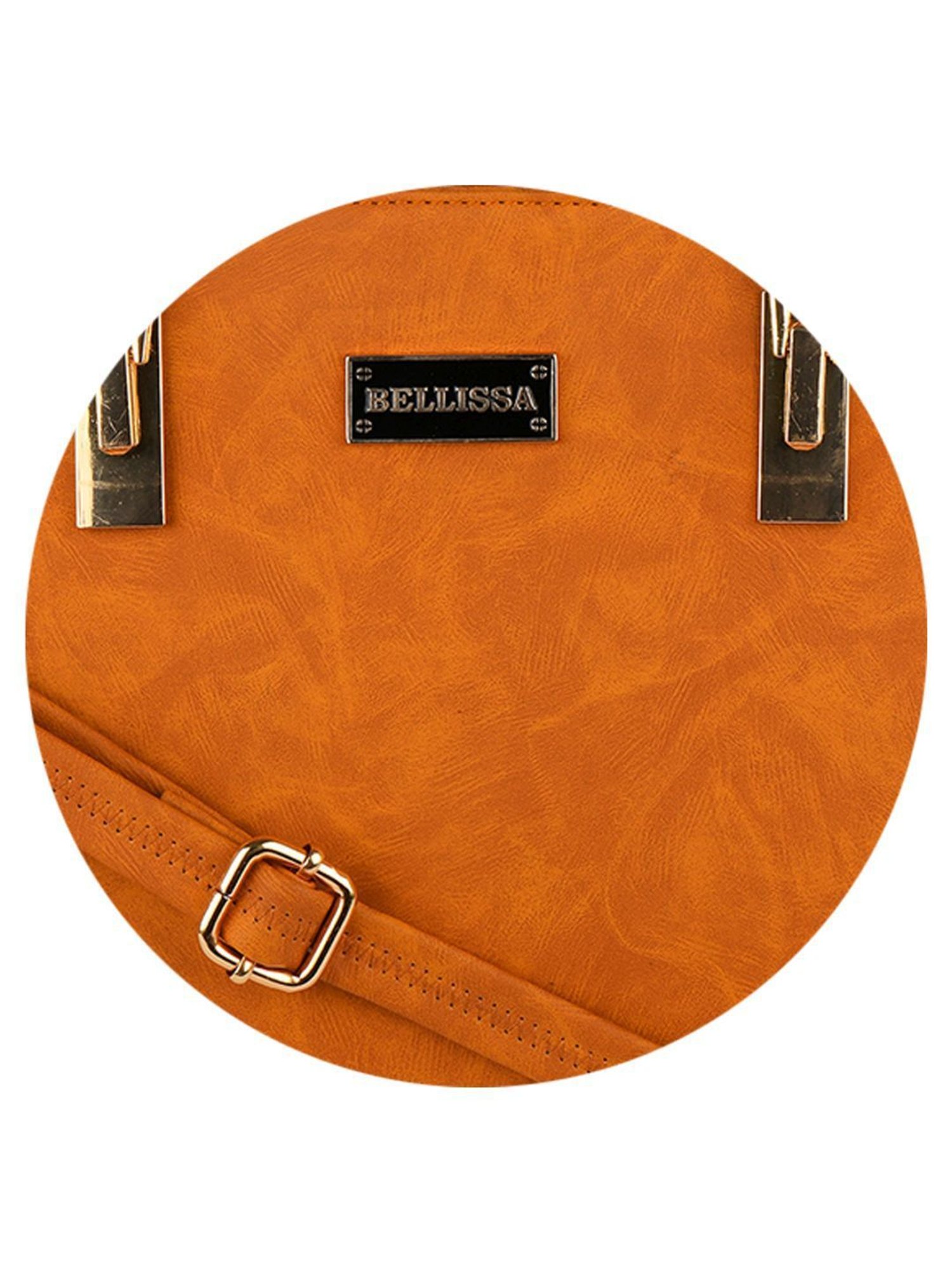 Bellissa Mustard Solid Medium Elegant Shoulder Handbag