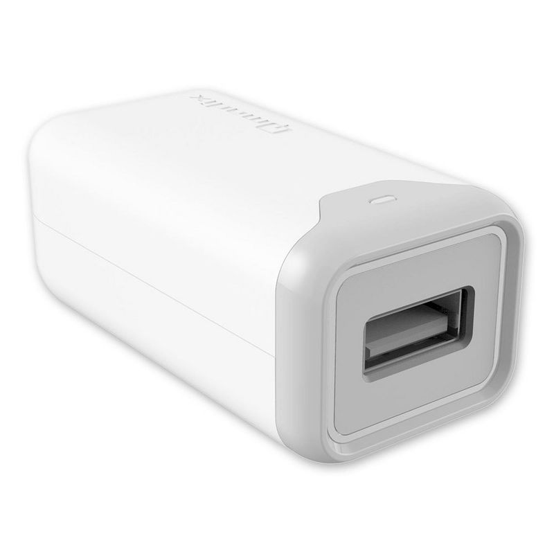 Qmadix - Wall Charger 2.4a For Apple Lightning Devices - White