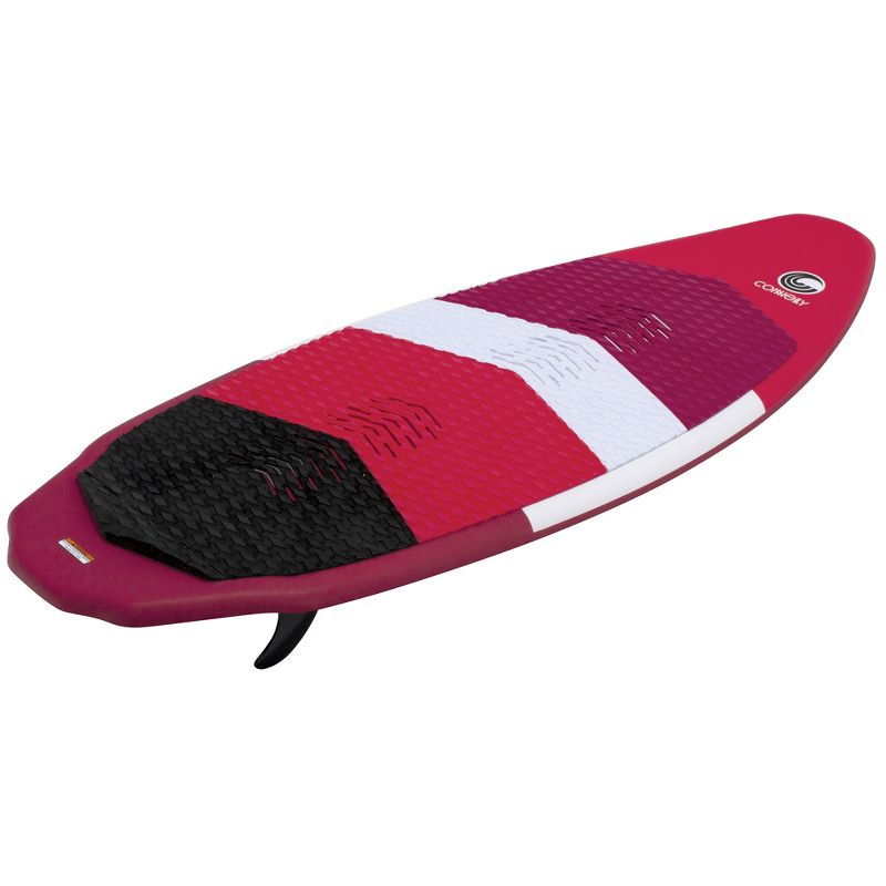 Connelly High-Performance Solid 5-Foot Durable 22-Inch Extra Wide Bentley Intermediate/Advanced Skim/Surf Board, Red