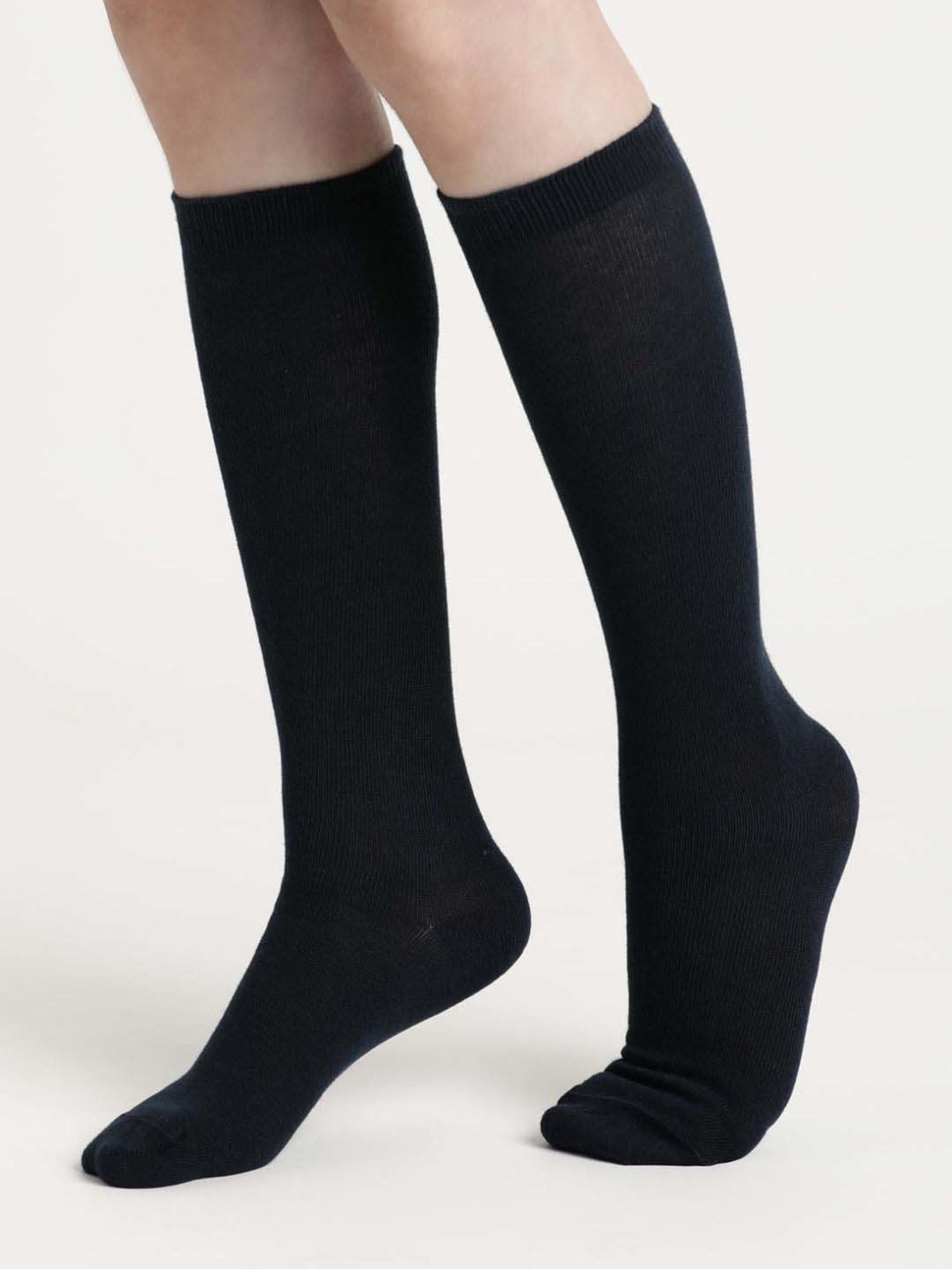 Bonjour Kids Black Regular Fit School Socks - Pair of 5