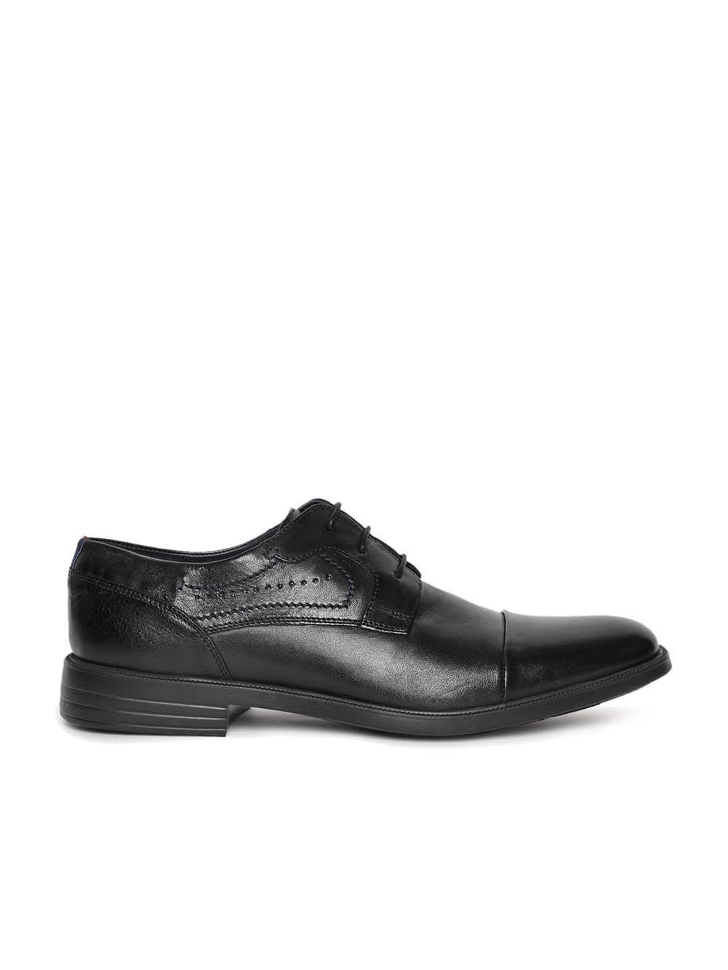 Gabicci Men's Birmingham Black Derby Shoes
