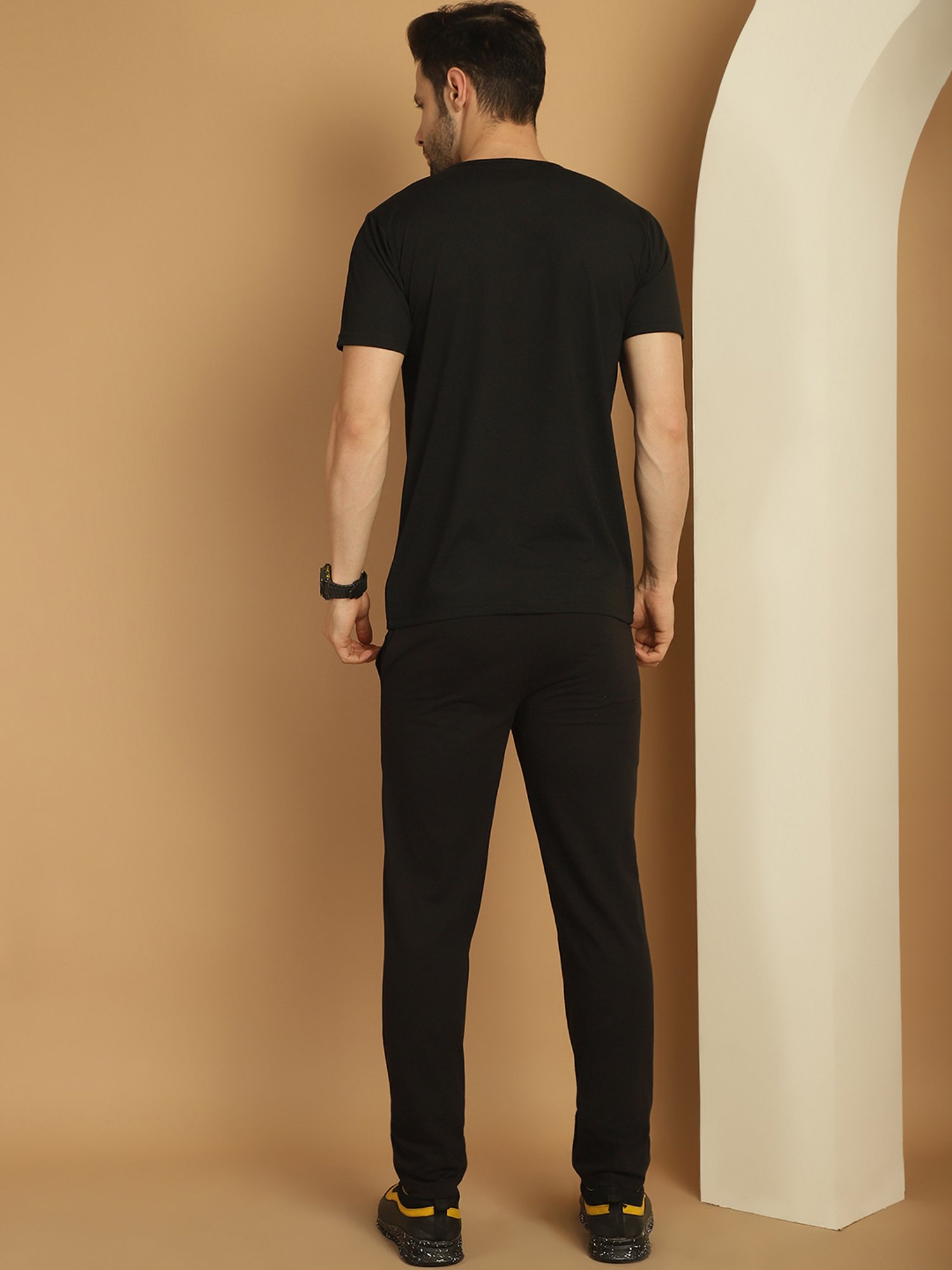 Rock.It Blue Regular Fit Printed TrackSuit