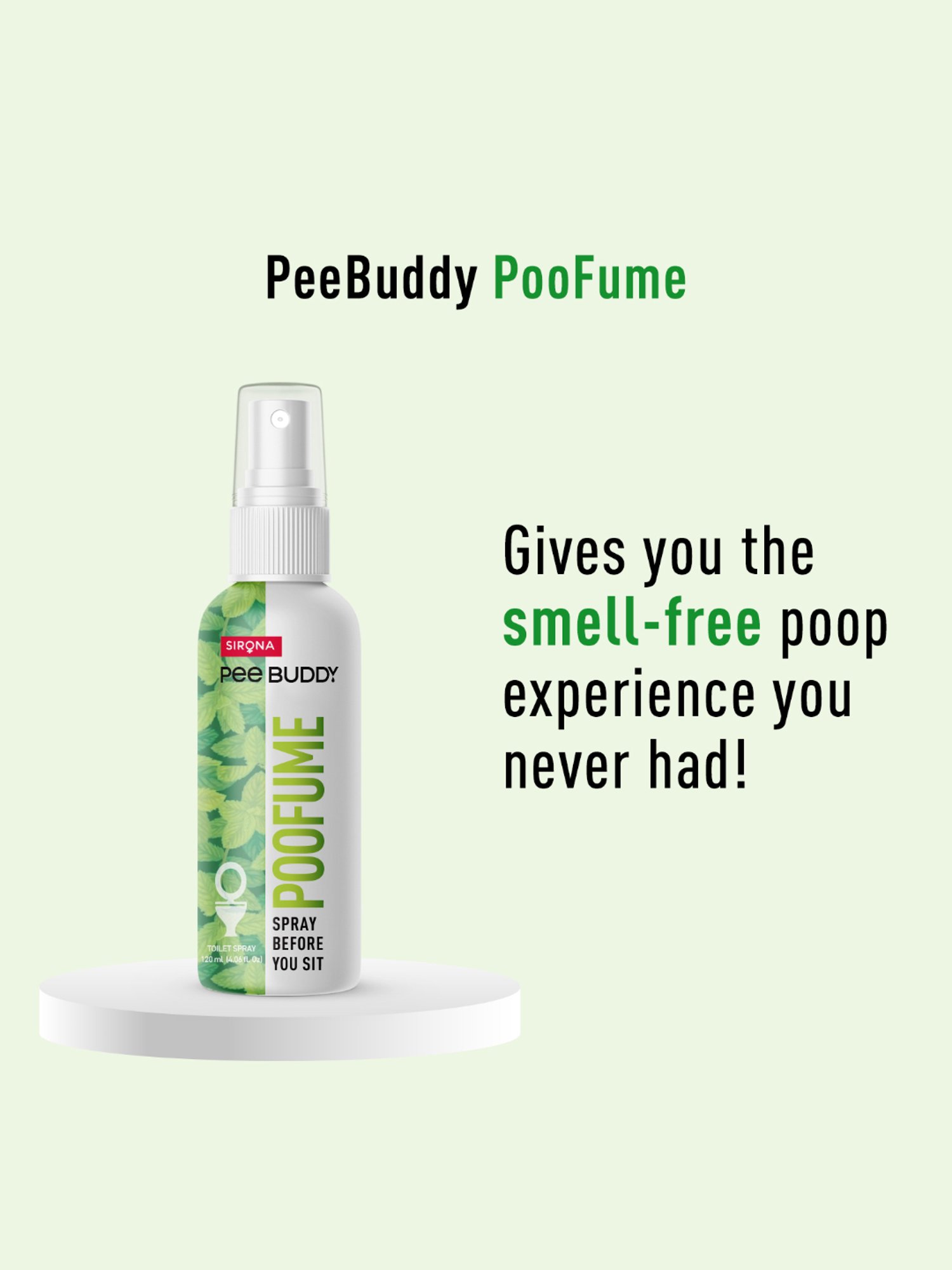 Pee Buddy Poofume Toilet Spray Before You Sit - 120 ml